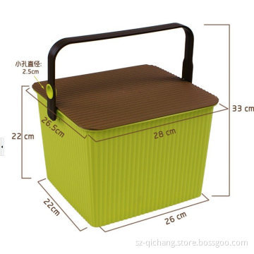 Square Plastic Gift Packaging Barrels